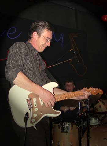 Herv FODOR, guitariste du 'Cadijo Blues Band'